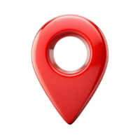 Location Marker Pin Icon on Transparent Background png