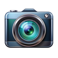 Digital Camera Icon on Transparent Background png