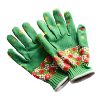 durable jardín guantes para al aire libre trabajo aislado en transparente antecedentes png