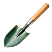 Durable Garden Shovel on Transparent Background png