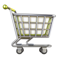 Online Shopping Cart Icon on Transparent Background png