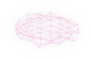 golvend abstract Purper netwerk vorm achtergrond png