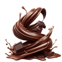 choklad stänk transparent bakgrund png