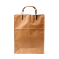 A Brown paper bag isolated on transparent background png