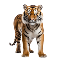a tiger isolated on transparent background png