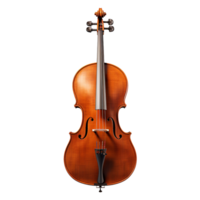 antiguo violonchelo aislado en transparente antecedentes png