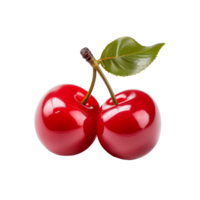 Acerola cherry isolated on transparent background png