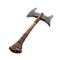ancient axe isolated on transparent background png