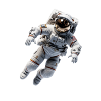 ett astronaut isolerat på transparent bakgrund png