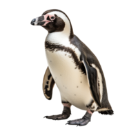 africano pingüino aislado en transparente antecedentes png