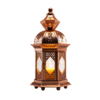 Arabic lantern isolated on transparent background png