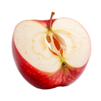 Pomme tranche isolé sur transparent Contexte png