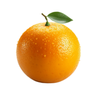 a laranja isolado em transparente fundo png