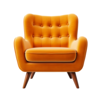 Armchair isolated on transparent background png