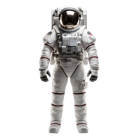 Astronaut in a space suit isolated on transparent background png