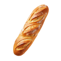 Baguette bread isolated on transparent background png