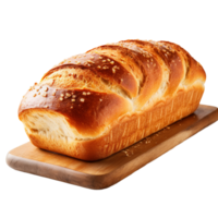 baked bread isolated on transparent background png