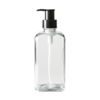 Blank Bottle of hand sanitizer isolated on transparent background png