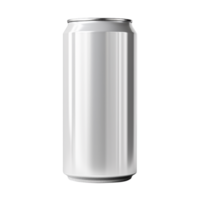 Blank Slim Aluminum Can isolated on transparent background png