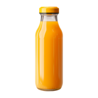 Bottle of juice isolated on transparent background png