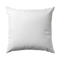 blanco suave almohada aislado en transparente antecedentes png