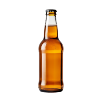 botella de cerveza aislado en transparente antecedentes png