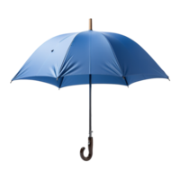 Blue umbrella isolated on transparent background png