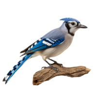 Blau Jay isoliert auf transparent Hintergrund png