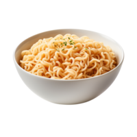 bowl of ramen noodle isolated on transparent background png