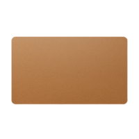 brown card isolated on transparent background png