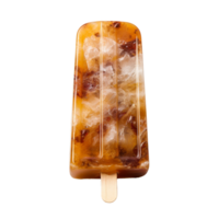 Brown ice pop isolated on transparent background png