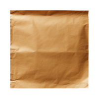 brown paper isolated on transparent background png