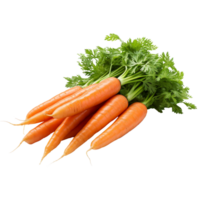 bouquet de carottes isolé sur transparent Contexte png