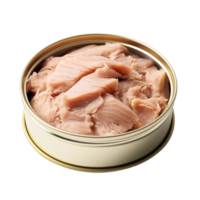 canned tuna isolated on transparent background png