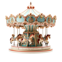 carrousel isolé sur transparent Contexte png