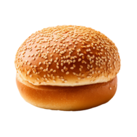 Burger pain isolé sur transparent Contexte png