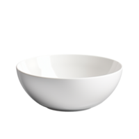 ceramic white bowl isolated on transparent background png