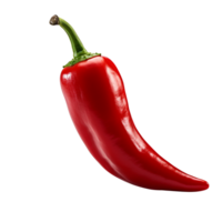 le Chili poivre isolé sur transparent Contexte png