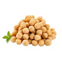 Chickpeas isolated on transparent background png