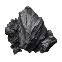 charcoal isolated on transparent background png