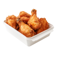Chicken drumsticks box isolated on transparent background png
