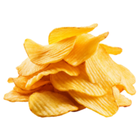 chips isolated on transparent background png