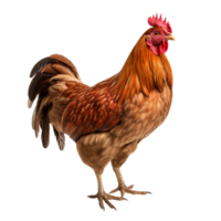 Chicken isolated on transparent background png