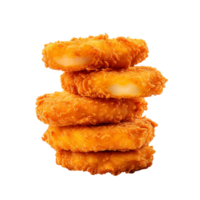 Chicken nuggets isolated on transparent background png