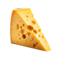 cheese slice isolated on transparent background png