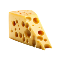 Cheese isolated on transparent background png