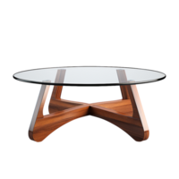 koffie tafel geïsoleerd Aan transparant achtergrond png