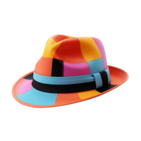 Colorful hat isolated on transparent background png
