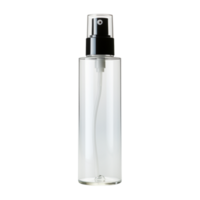 Cosmetic plastic bottle isolated on transparent background png