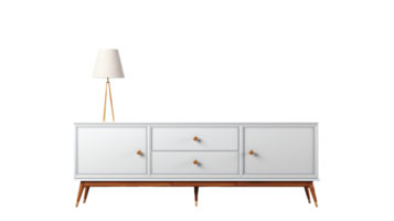 Credenza sideboard isolated on transparent background png